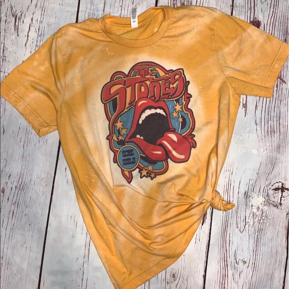 Rolling Stones Bleached Tee